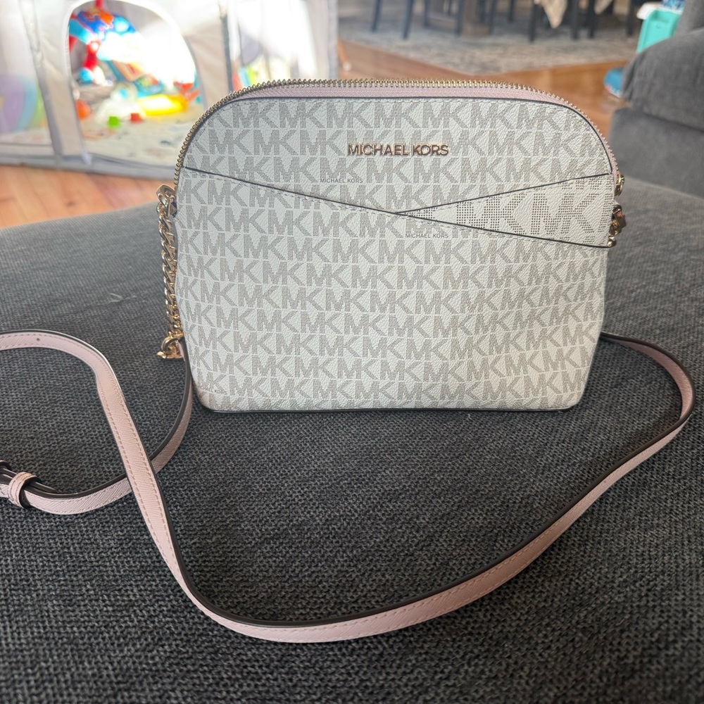 NEW Michael Kors White and Gold Women's Bag